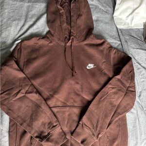 Nike Men's Deep Brown Hoodie